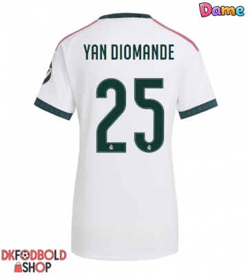 Real Madrid Yan Diomande #25 Hjemmebanetrøje Dame 2026-27 Kort ærmer Real Madrid Yan Diomande #25 Hjemmebanetrøje Dame 2026-27 Kort ærmer